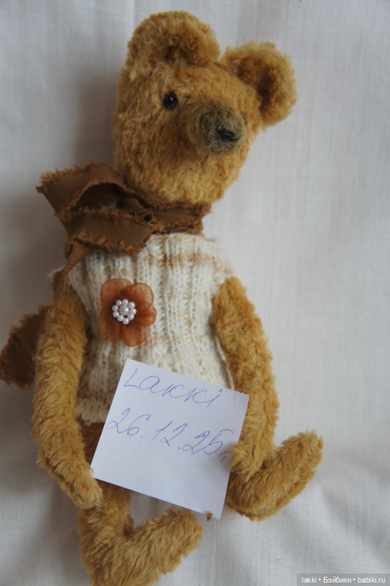 Мишка авторский — Авторские игрушки (фото 4)