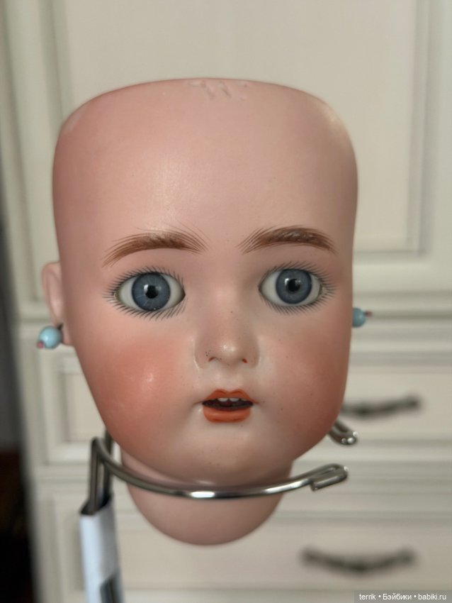 Антикварная голова KR — Антикварные куклы (фото 4)