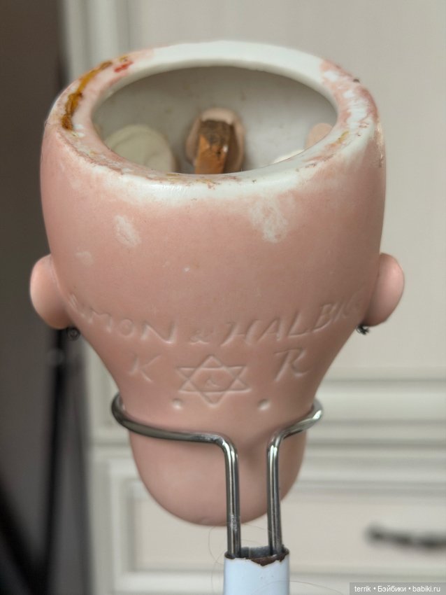 Антикварная голова KR — Антикварные куклы (фото 7)