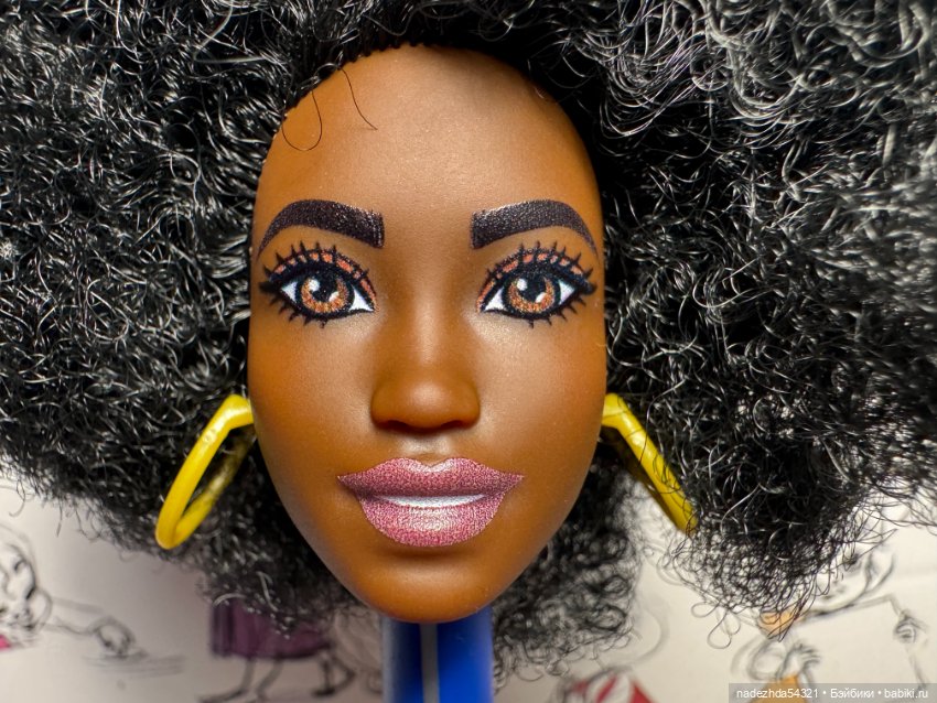 Голова Барби Фашионистас 194 (2) (фото 6)