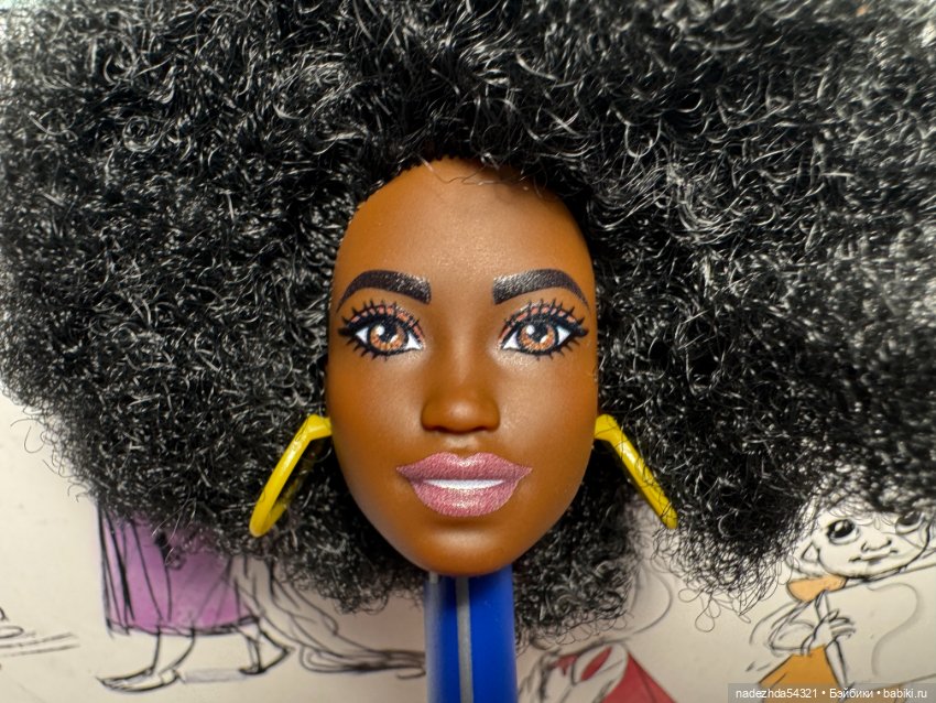 Голова Барби Фашионистас 194 (2) (фото 2)