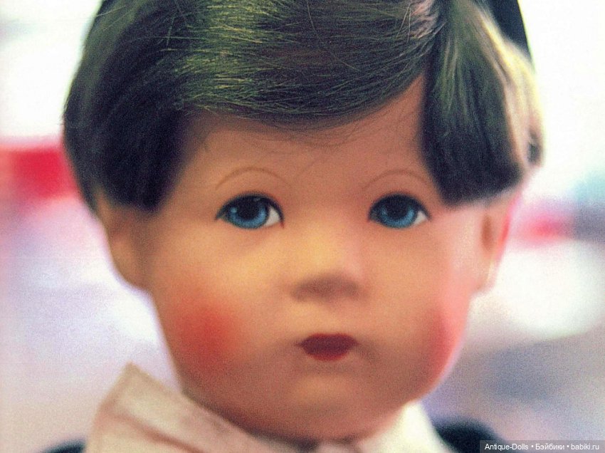 Книга об антикварных куклах Kathe Kruse, 100 Jahre, kaum zu glauben (фото 7)