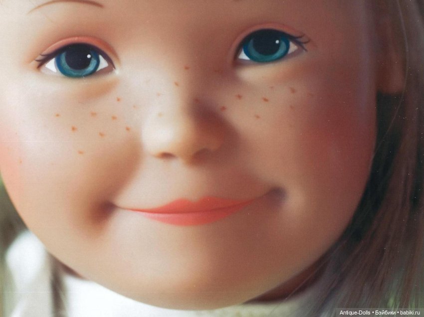 Книга об антикварных куклах Kathe Kruse, 100 Jahre, kaum zu glauben