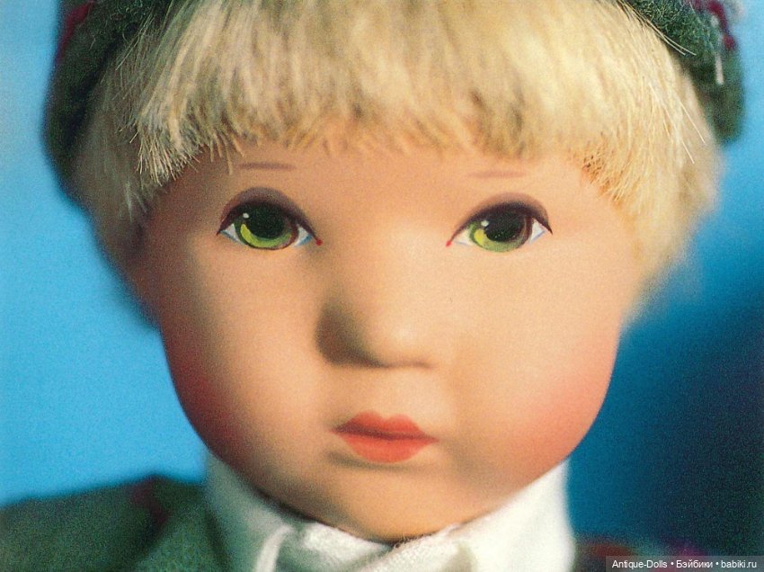 Книга об антикварных куклах Kathe Kruse, 100 Jahre, kaum zu glauben