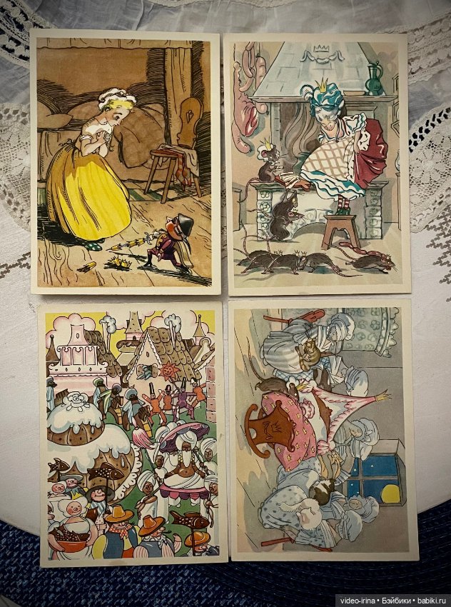 Набор старинных открыток «Щелкунчик» 1958 (фото 3)