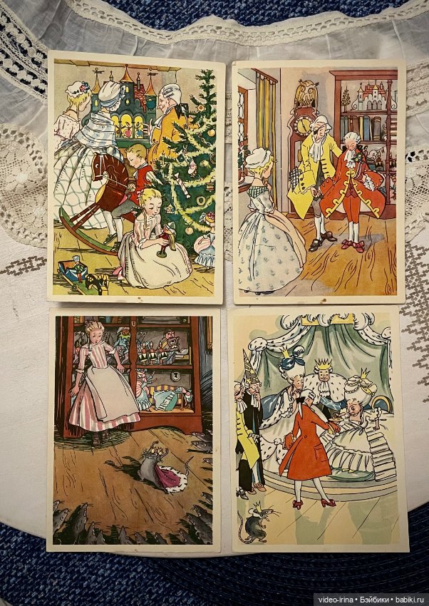 Набор старинных открыток «Щелкунчик» 1958 (фото 2)