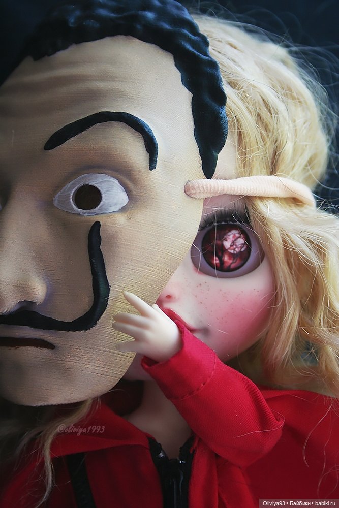 Блайз ООАК на Стокгольм (Бумажный дом) (фото 4)