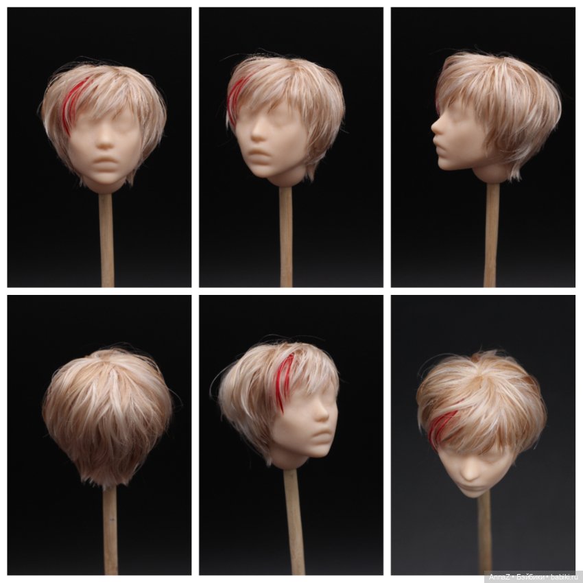 Парик для Китти/Адель Opendolls (Елена Акимова)