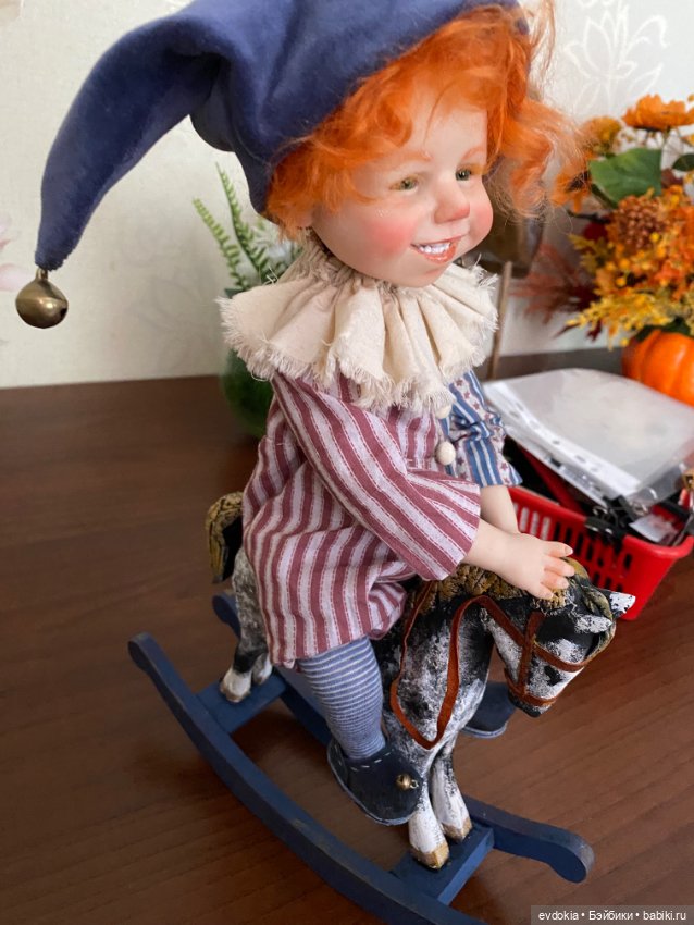 Мальчик Солнышко, — Авторские куклы (фото 3)