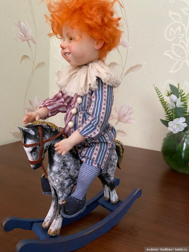 Мальчик Солнышко, — Авторские куклы (фото 5)