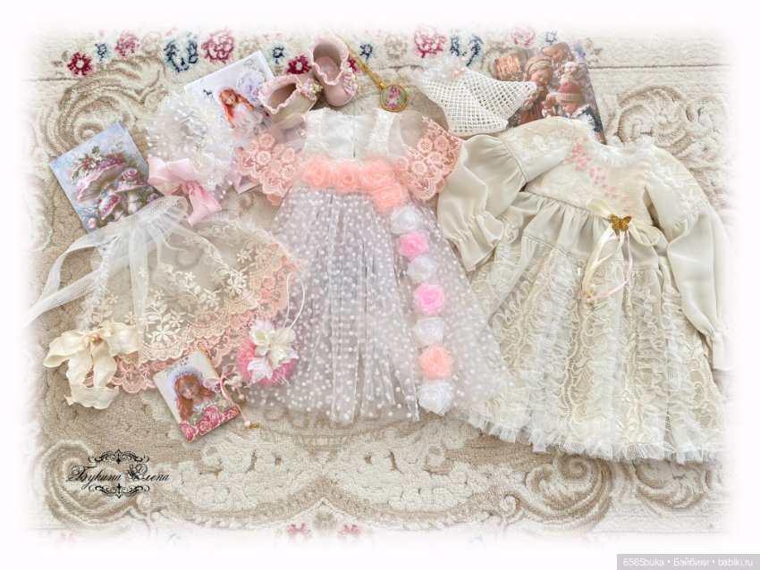 Миленочка, коллекционная текстильная кукла (фото 5)