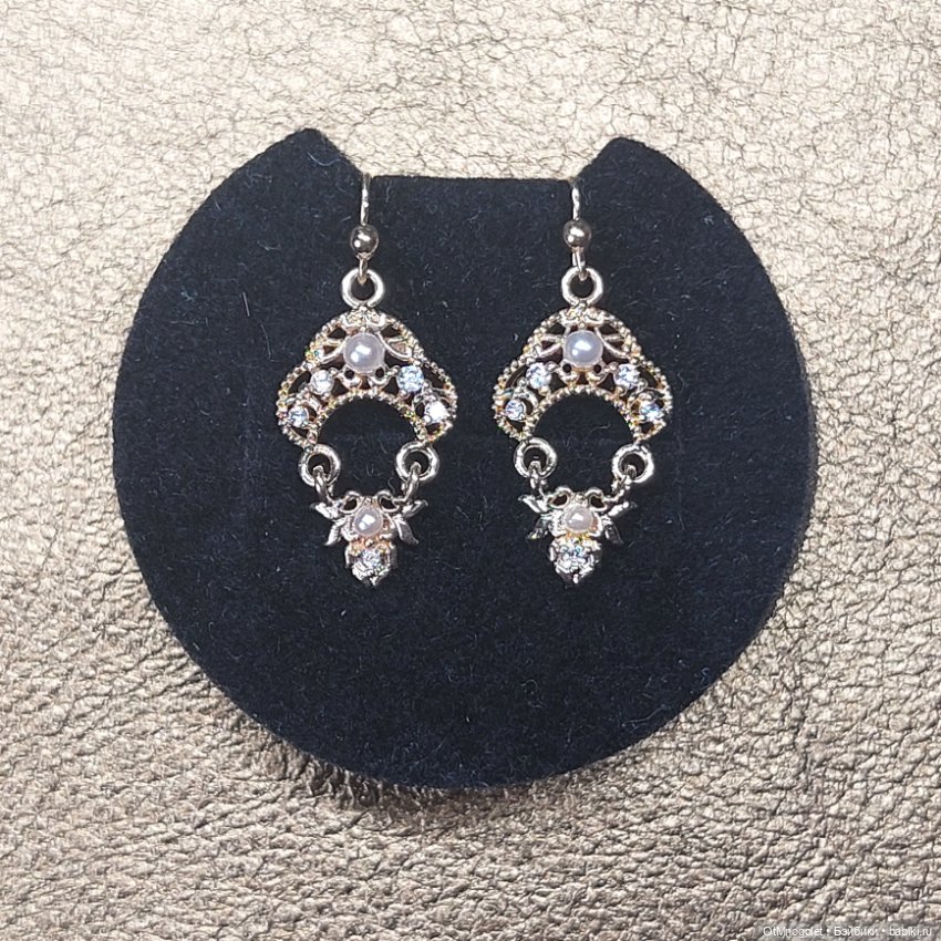 Серьги Фемида и Афина для кукол (фото 2)