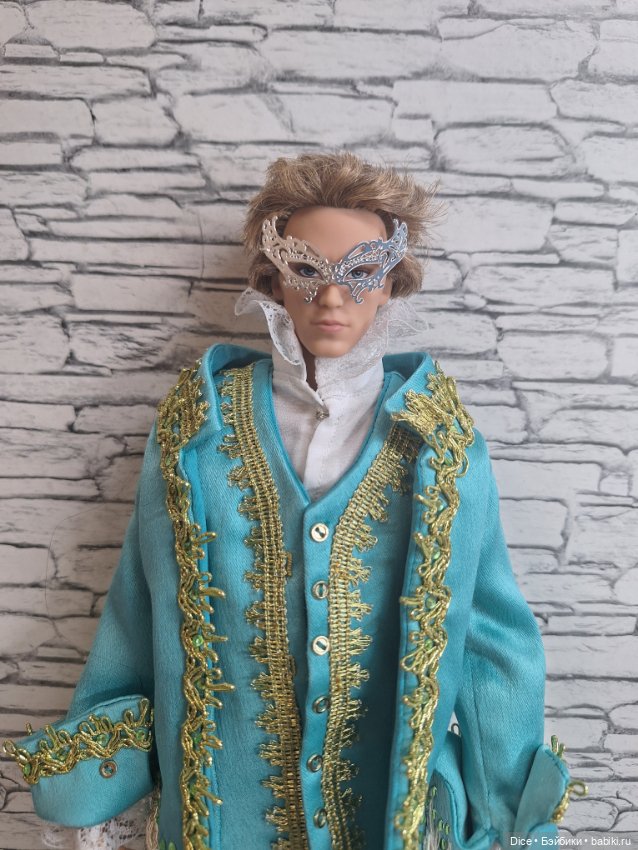 Карнавальная маска 1/6 — Украшения и очки для кукол (фото 8)