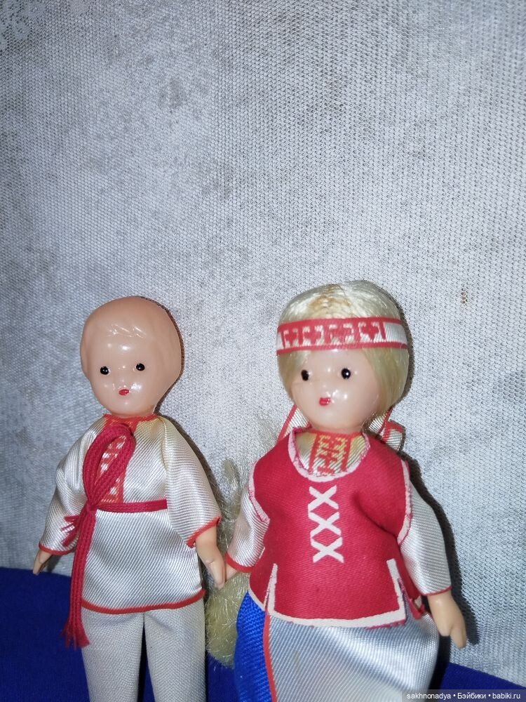 Сувенирные куколки — Винтажные куклы и игрушки детства
