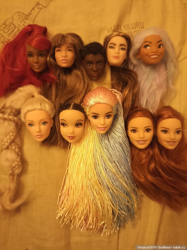 Голова куклы Барби — Игровые куклы