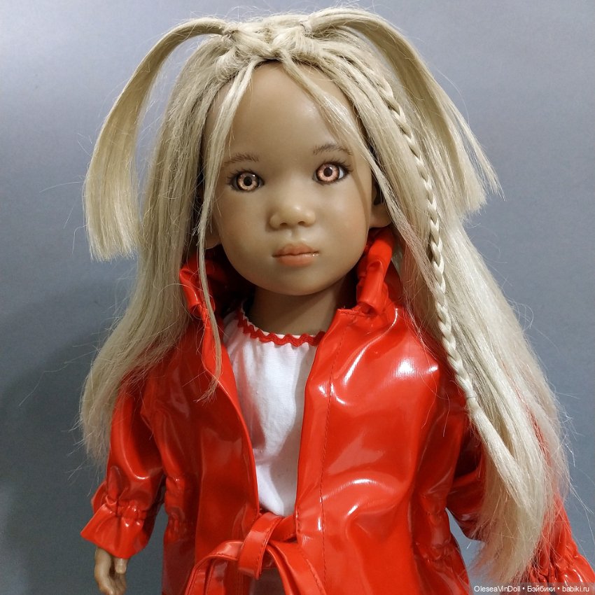 Annette Himstedt Lottchen Signed Doll 1999 – Подпись от руки на пятке