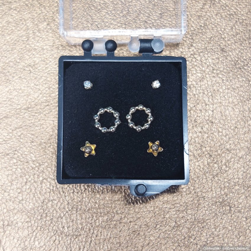 Серьги для кукол Рopovy, Tonner, Barbi (фото 6)