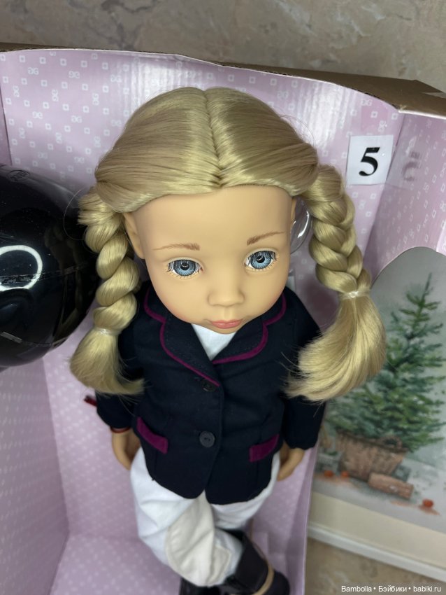Куколка Анна наезднице фирмы Готц/gotz #5 (фото 7)