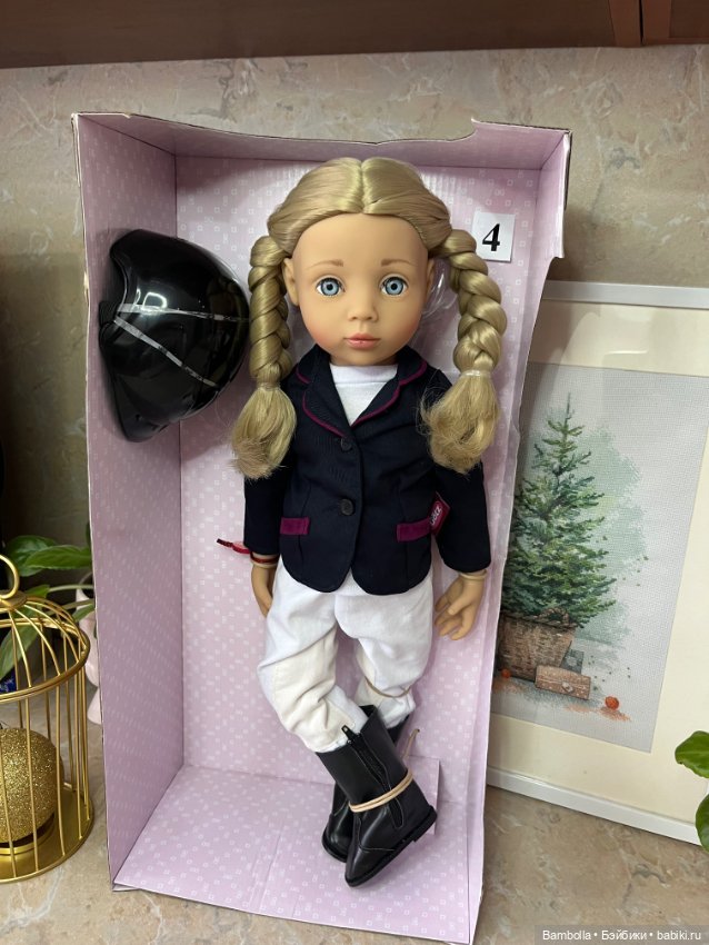 Куколка Анна наездница фирмы Готц # 4 (фото 7)