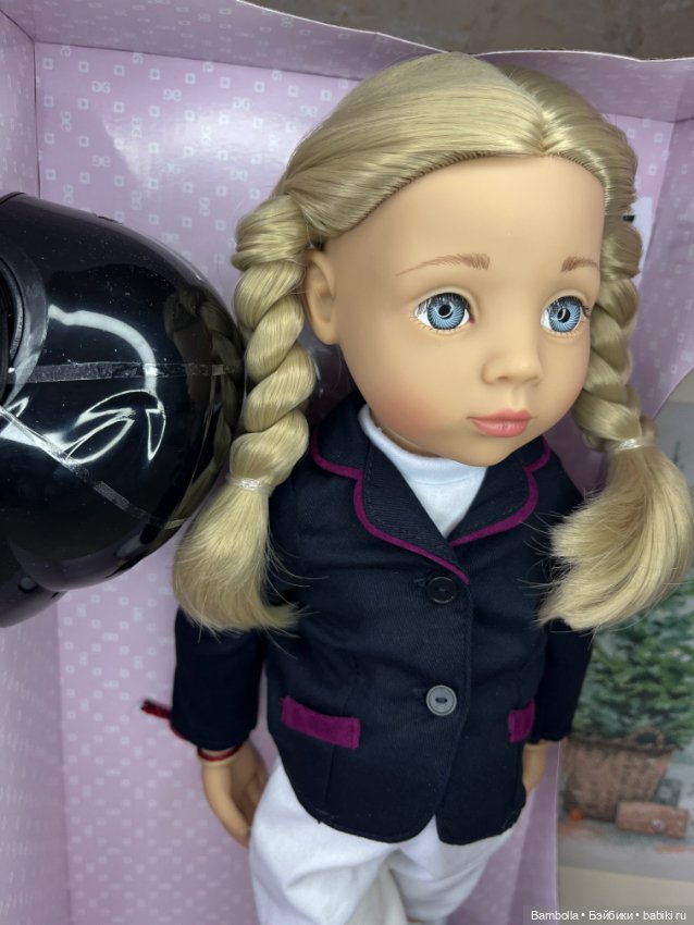 Куколка Анна наезднице фирмы Готц/gotz #5 (фото 5)