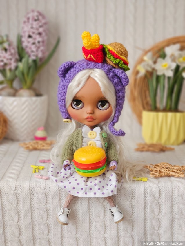 Шапки для Blythe — Одежда для кукол (фото 2)