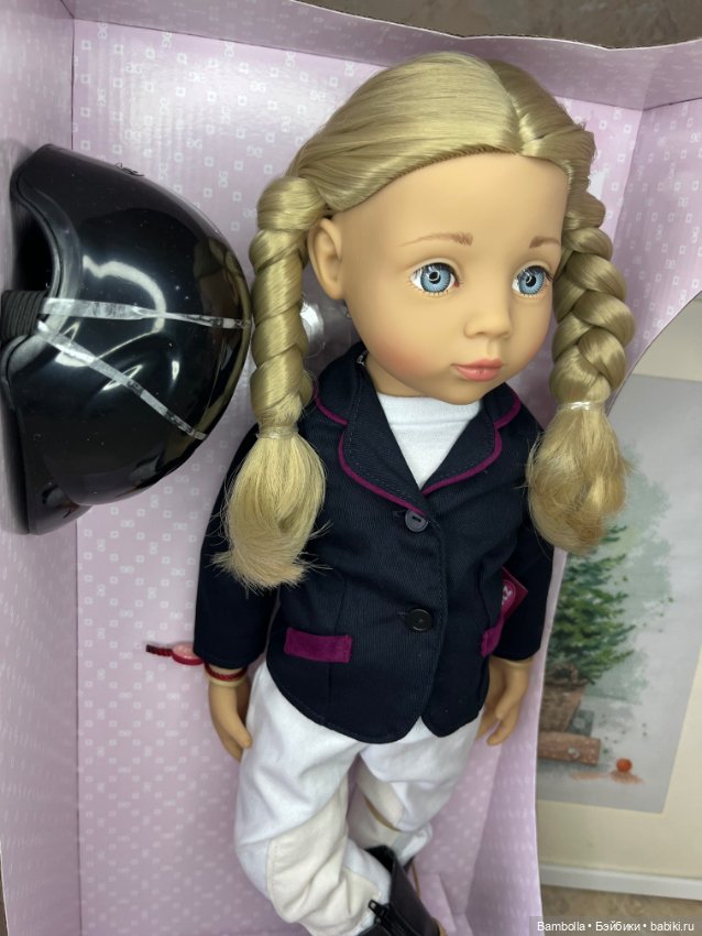 Куколка Анна наездница фирмы Готц # 4 (фото 5)