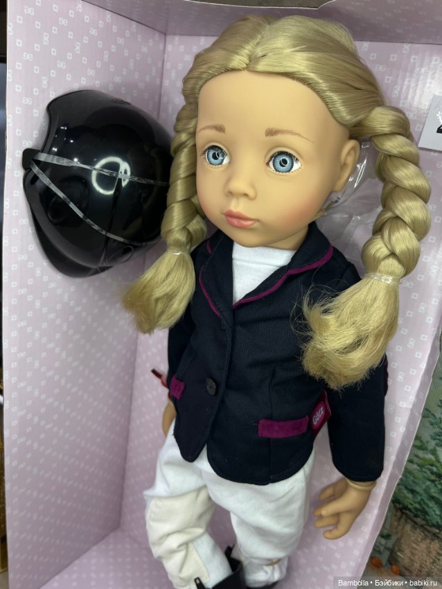 Куколка Анна наездница фирмы Готц # 4 (фото 4)