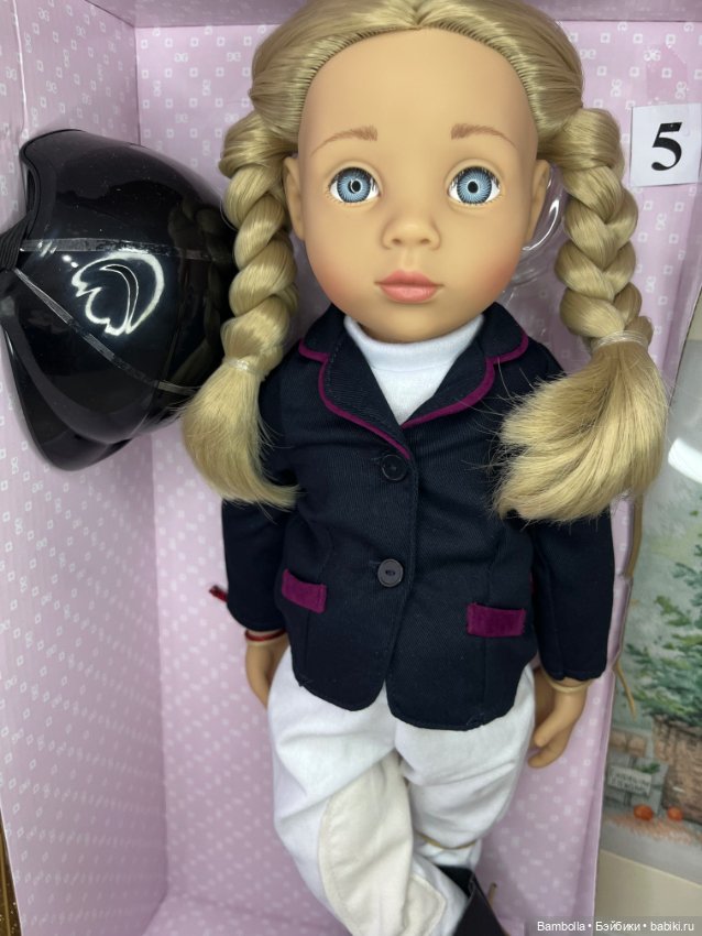Куколка Анна наезднице фирмы Готц/gotz #5