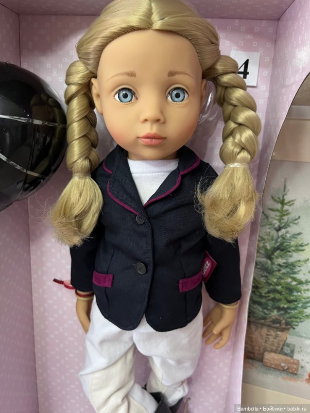 Куколка Анна наездница фирмы Готц # 4 (фото 8)