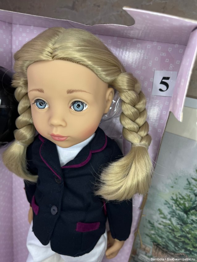 Куколка Анна наезднице фирмы Готц/gotz #5 (фото 9)