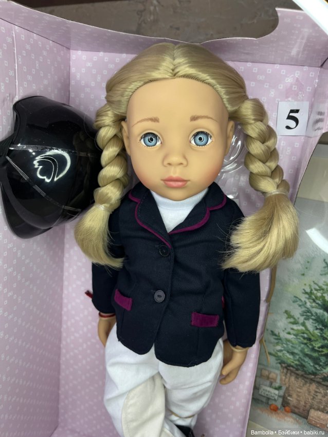 Куколка Анна наезднице фирмы Готц/gotz #5 (фото 8)