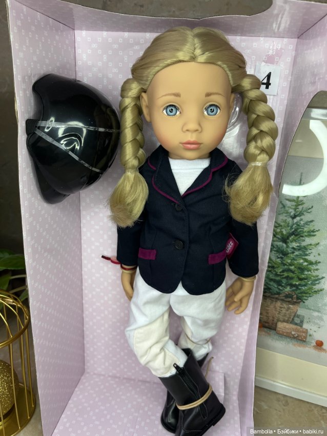 Куколка Анна наездница фирмы Готц # 4 (фото 6)