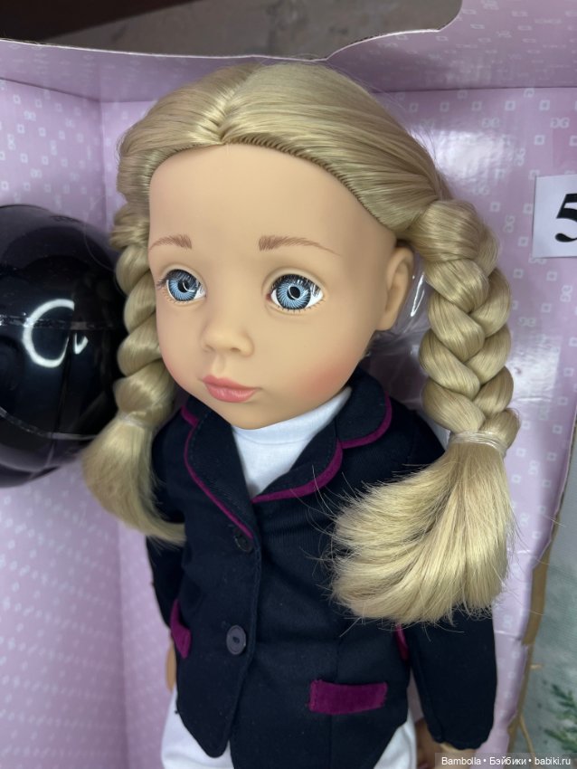 Куколка Анна наезднице фирмы Готц/gotz #5 (фото 4)