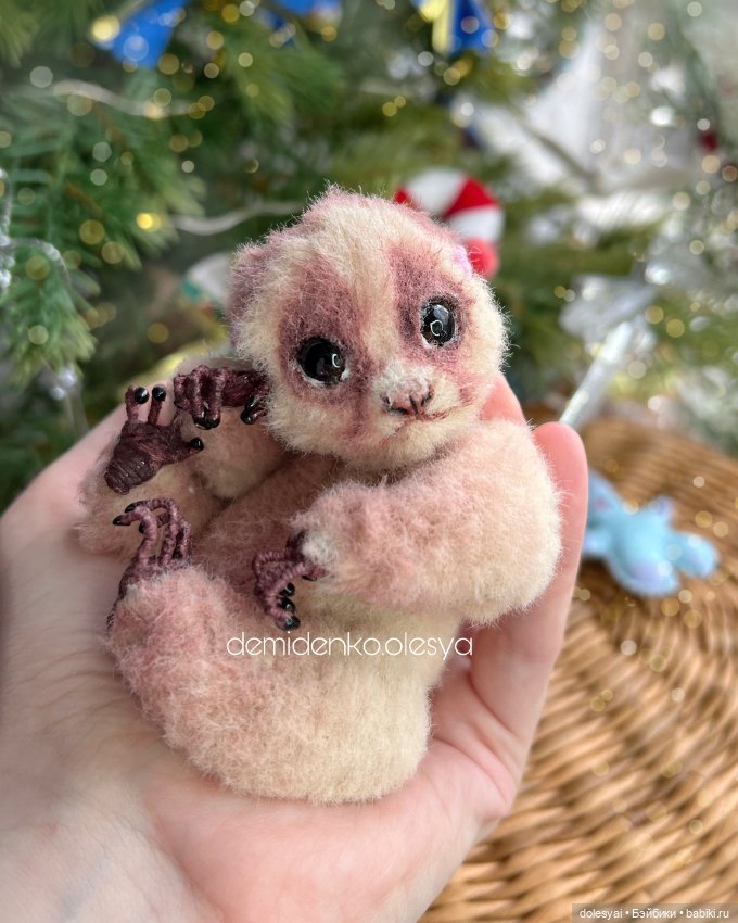 Лемур Лори Монти — Авторские игрушки