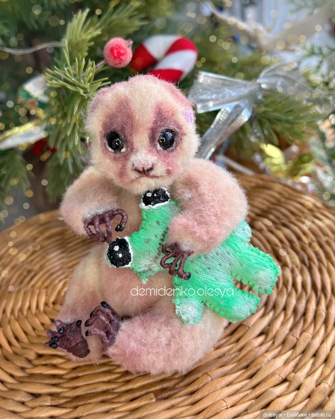 Лемур Лори Монти — Авторские игрушки (фото 4)