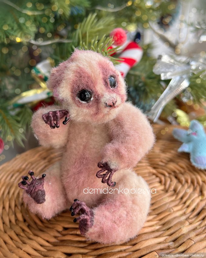 Лемур Лори Монти — Авторские игрушки (фото 2)