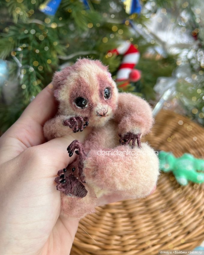 Лемур Лори Монти — Авторские игрушки (фото 3)