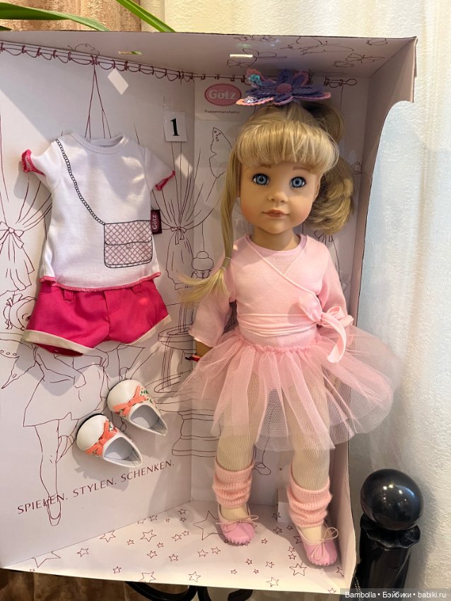 Куколка Ханна балет фирмы Готц