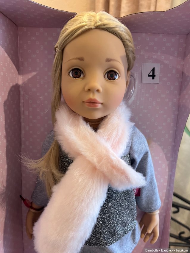 Куколка Эмили #4 фирмы Готц (фото 8)