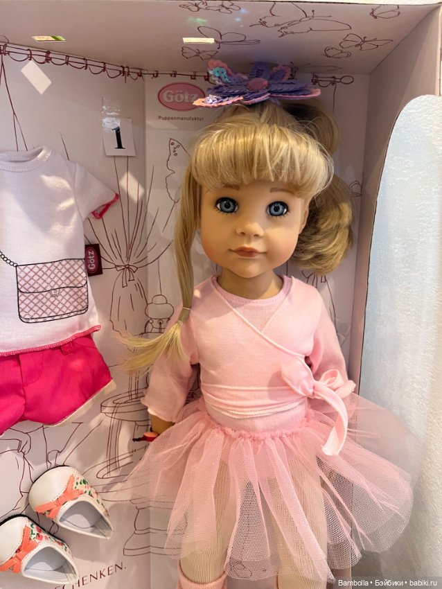 Куколка Ханна балет фирмы Готц (фото 3)