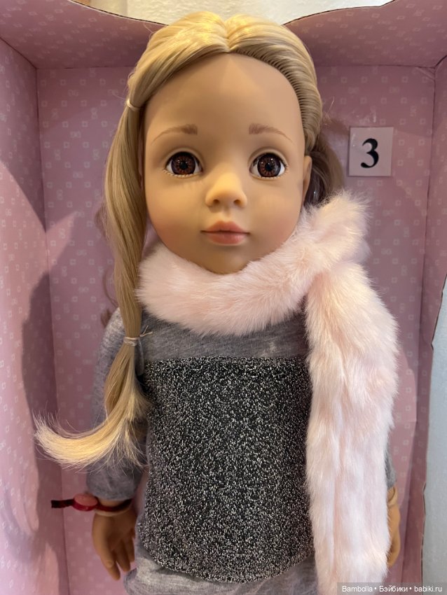 Куколка Эмили #3 фирмы Готц (фото 2)