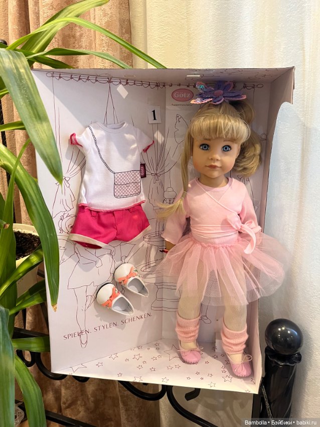 Куколка Ханна балет фирмы Готц (фото 4)