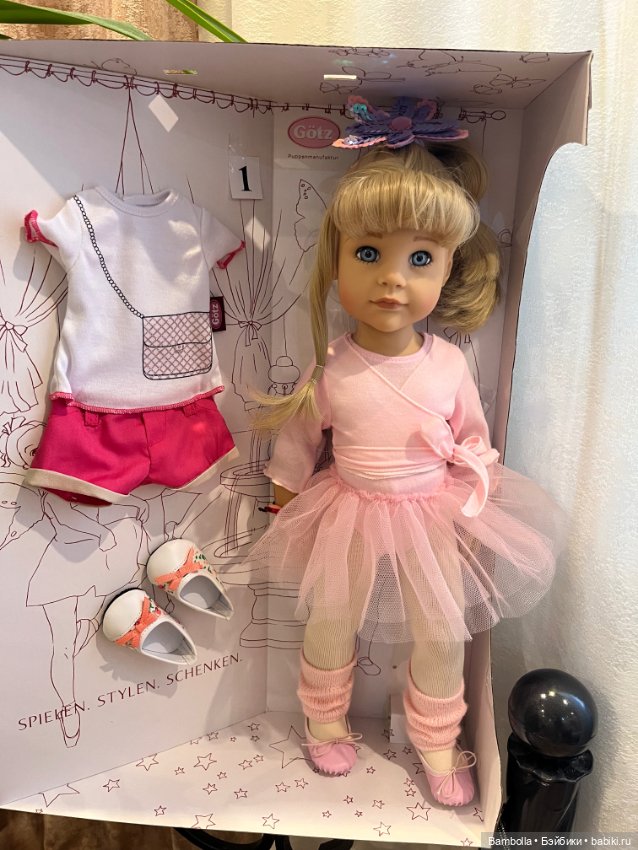 Куколка Ханна балет фирмы Готц (фото 2)