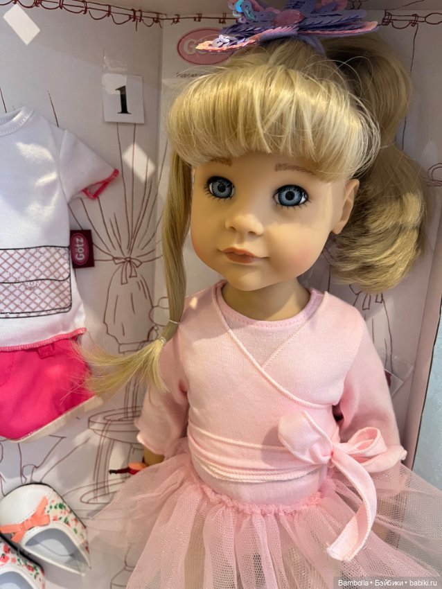 Куколка Ханна балет фирмы Готц (фото 5)