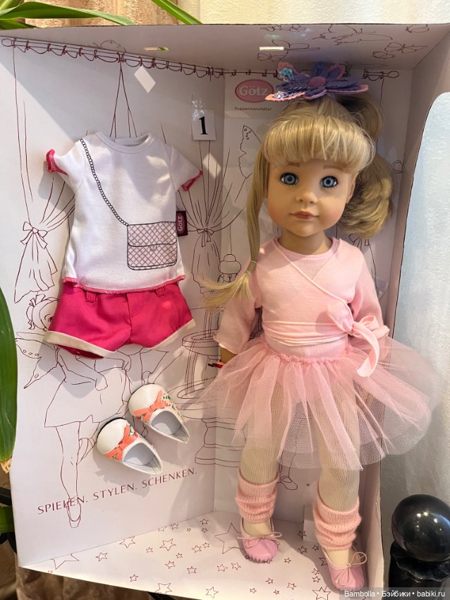 Куколка Ханна балет фирмы Готц (фото 10)