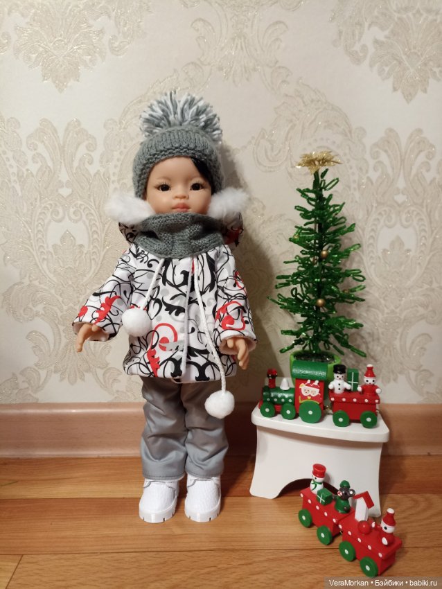 Зимний костюм для кукол LD, PR и др (фото 5)