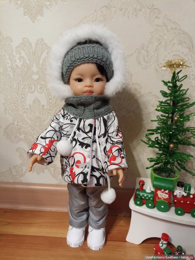 Зимний костюм для кукол LD, PR и др (фото 6)