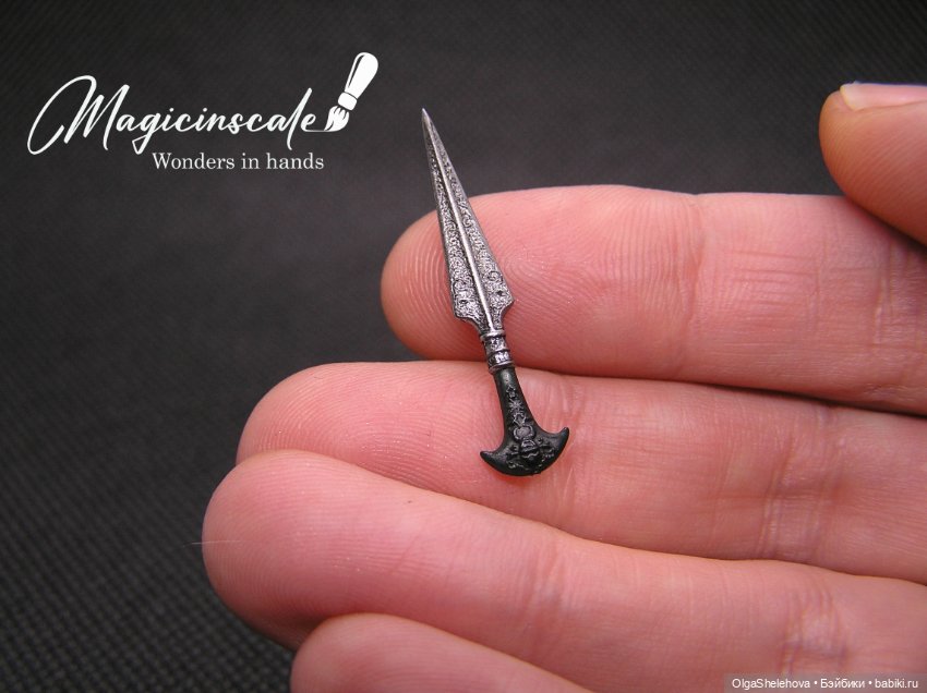 Миниатюрный кинжал Беллатрисы Лестрейндж (фото 3)