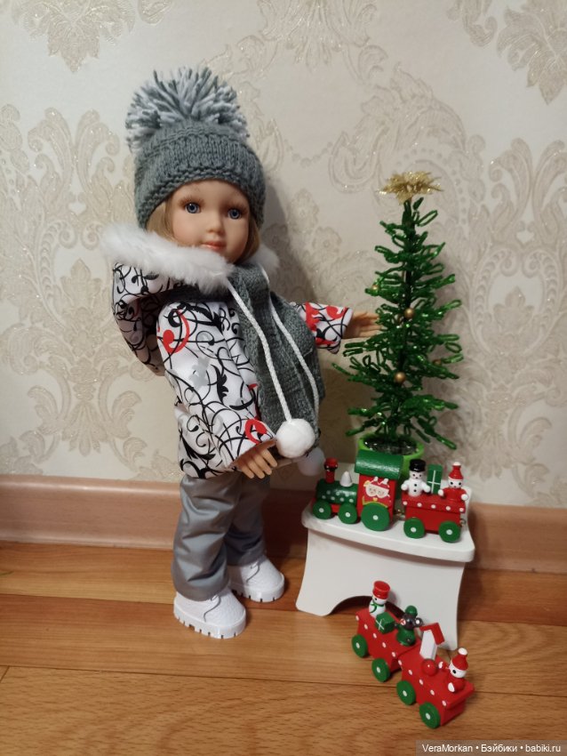 Зимний костюм для кукол LD, PR и др (фото 4)