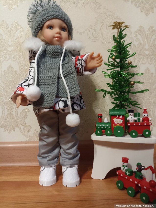 Зимний костюм для кукол LD, PR и др (фото 2)